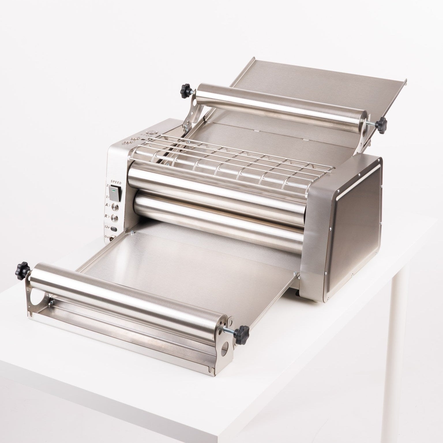 Laminadora de masa eléctrica FARINA PRIMA E400/E500 con rodillos adicionales