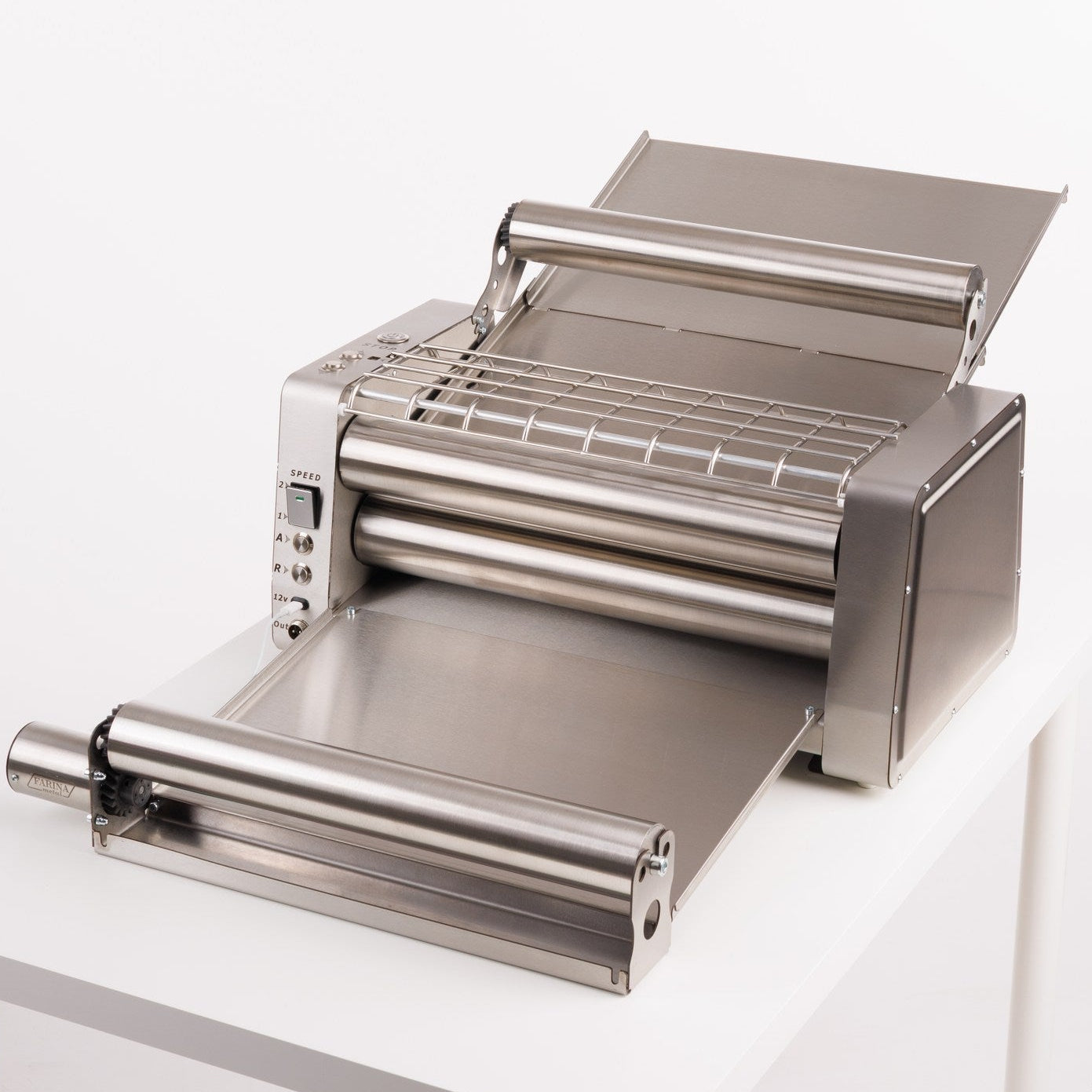 FARINA EXTRA E400/E500 Electric Dough Sheeter with Additional Motorized Rollers