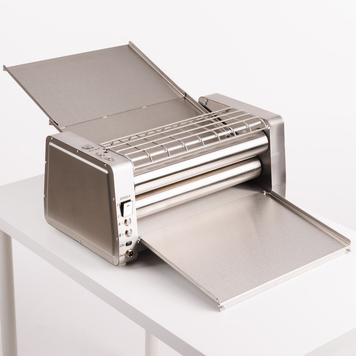 FARINA EXTRA E400/E500 Electric Dough Sheeter with Additional Motorized Rollers